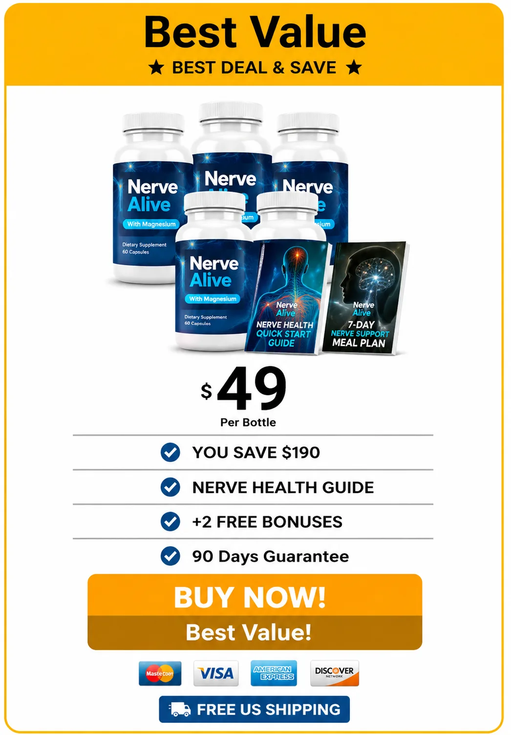 Nerve Alive 6 bottle price